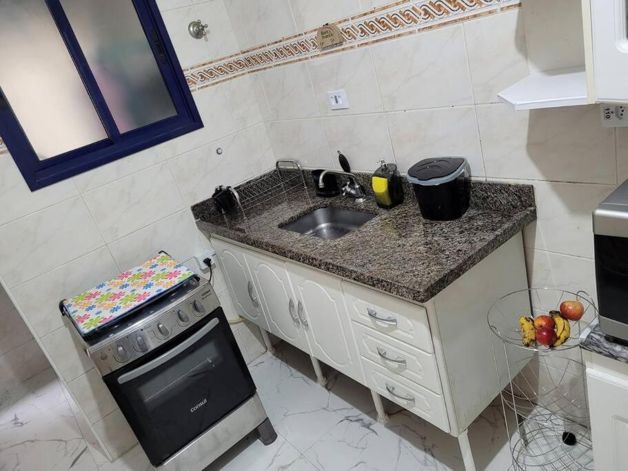 Appartamento Apto Inteligente Com Alexa, Wi-Fi E Smart Tv. Praia Grande  Esterno foto